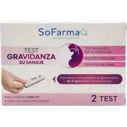 2 Self-Test Blood Pregnancy Tests