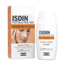 Isdin Fotoultra 100 Active Unify Face Sunscreen SPF 50+ Very High Protection 50 ml