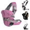 Carry Go Baby Carrier - Multi-Position Ergonomic Baby Carrier from 4 to 13 kg, Pink
