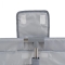 Gamezone Basic - Children's Playpen with Breathable Mesh and Side Zipper Opening, Grey