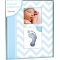 First 5 Years Memory Album - 50 guided pages, with blue fingerprint pad