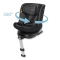 Iturn Pro I-Size - 360° Rotating Car Seat with Isofix, 40-150 cm, Black