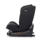 Iturn Pro I-Size - 360° Rotating Car Seat with Isofix, 40-150 cm, Black
