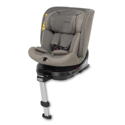 Iturn Pro I-Size - 360° Swivel Car Seat Isofix 40-150 cm Gray