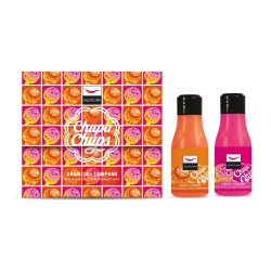 AQUOLINA Chupa Chups Gift Set - Orange & Raspberry Shower Gel 2x125 ml