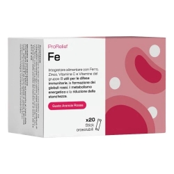 Prorelief Fe 20 Stickpack - Supplement for tiredness and immune defenses