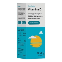 Prorelief Vitamin D Spray 30 ml - Supplement for bones, muscles and the immune system