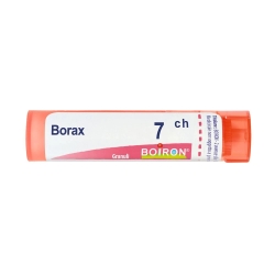 Boiron Borax 7 Ch - Canker Sore Treatment Tube 80 Granules