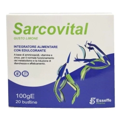 Sarcovital 20 Sachets - Supplement for energy metabolism and muscle function
