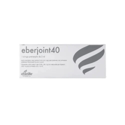 Eberlife Eberjoint 40 Hyaluronic Acid 2% - Intra-Articular Synovial Fluid Substitute 1 Syringe 2 ml