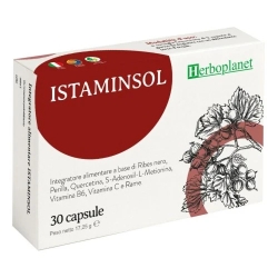 Istaminsol 30 Capsules - Supplement for the nose, throat and immune system