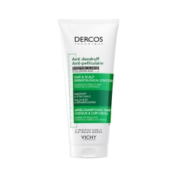 VICHY Dercos - Anti-Dandruff Moisturizing Treatment Conditioner for Hair and Scalp 200 ml