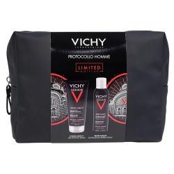 VICHY Protocol Homme Set - Hydra Mag C Shower Gel 200 ml + Sensi Shave Shaving Foam 200 ml