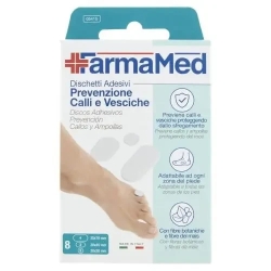 Callus and Blister Prevention - 8 Adhesive Pads Adaptable to Every Area of ​​the Foot