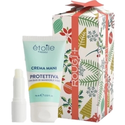 Rougj Protection and Comfort Set - protective hand cream 75 ml + plumping lip butter 4.5 g