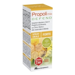Propoli Mix Defend Spray Adults 30 ml - Supplement for immune defenses and the upper respiratory tract