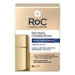 Retinol Correxion Deep Wrinkle - Anti-aging, Moisturizing Face Cream Rich in Retinol and Ceramides 50 ml