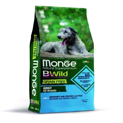 all breeds grain free anchovies potatoes and peas - dry dog food 12 kg
