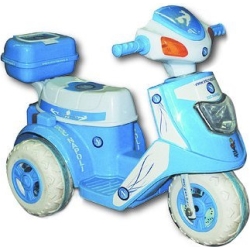 Mini Electric Motorcycle For Children SSC Napoli Color Blue