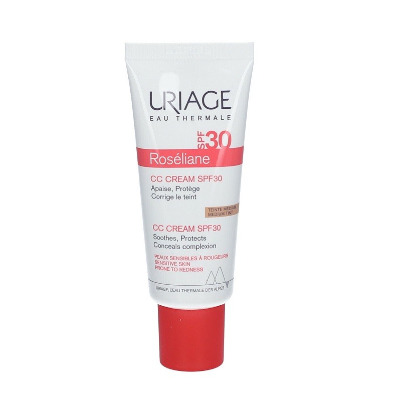 URIAGE - Roséliane cc cream SPF30 Medium Tint - soothes and protective cream 40 ml