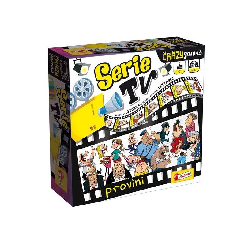 LISCIANI - Crazy Games Serie Tv - Board Game