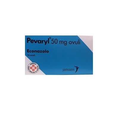 Pevaryl 50 mg - antifungal 15 vaginal ovules