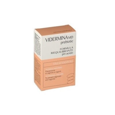 Md prebiotic - rebalancing formula acid pH - 10 vaginal ovules