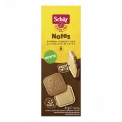 Notes - milk chocolate filled Cookies 81 G