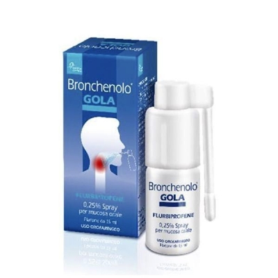 Bronchenolum Throat - anti-inflammatory spray for sore throat 15 ml