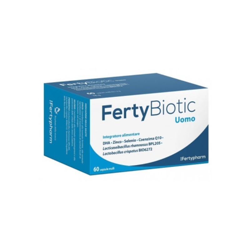 FERTYPHARM - FertyBiotic Men - Male Fertility Supplement 60 Capsules