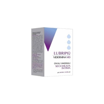 Lubripiù- 10 vaginal suppositories for intimate dryness