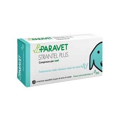 strantel plus - 2 tasty tablets for dogs