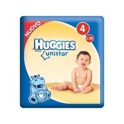 nappies unistar size 4 (7-18 kg) 20 pcs