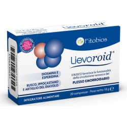 Supplement For The Microcirculation & Hemorrhoids Lievoroid 20 Tablets