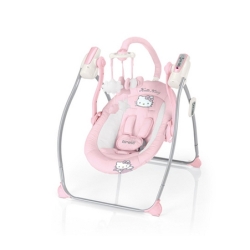 Baby Rocker Miou Hello Kitty Pink