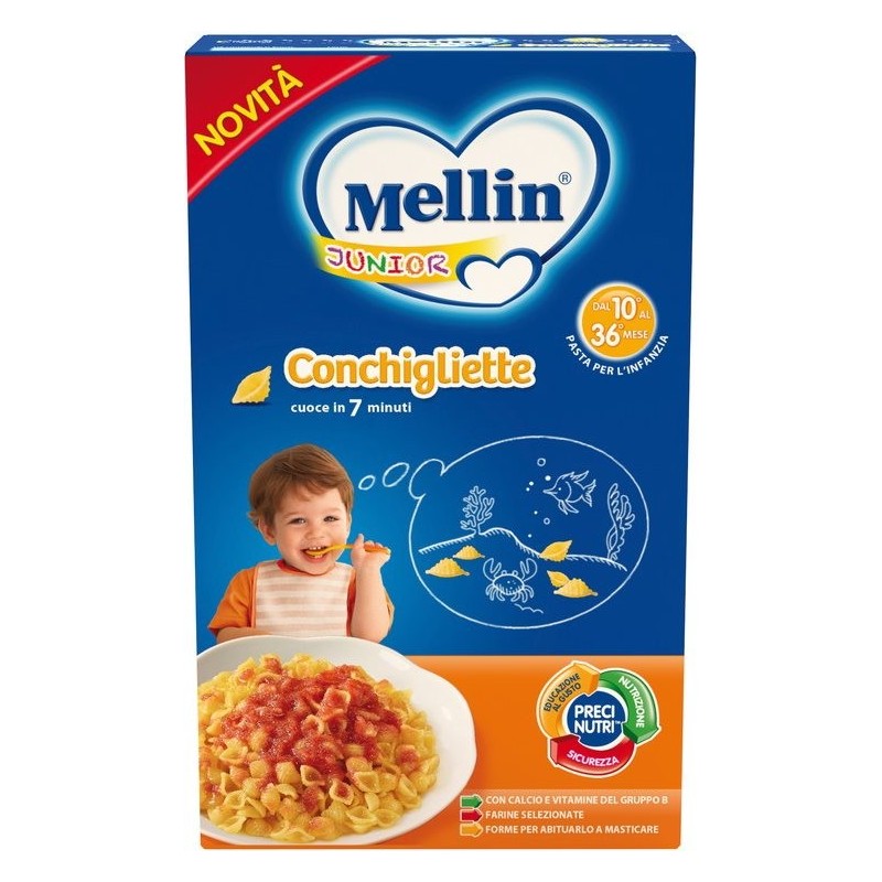 MELLIN - Junior - little shells - baby pasta 280 g