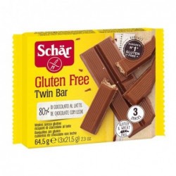 Twin Bar Gluten-Free Wafer Fingers In Milk Chocolate 64,5 G