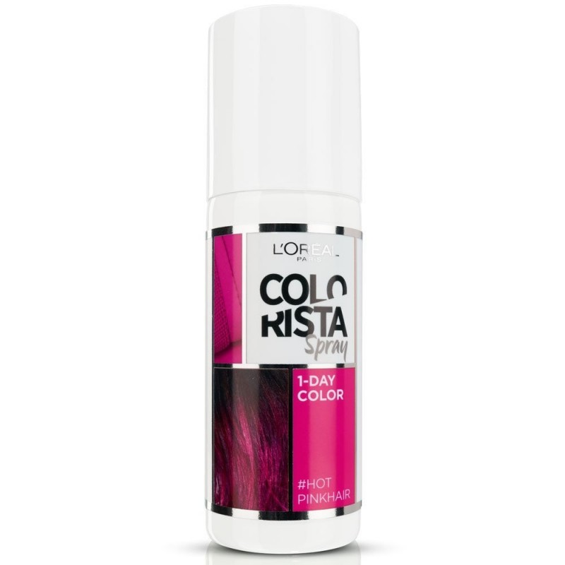 L’Oreal Paris - Colorista Spray 1 Day Color - Temporary Hair Colour 75 Ml Hot Pink