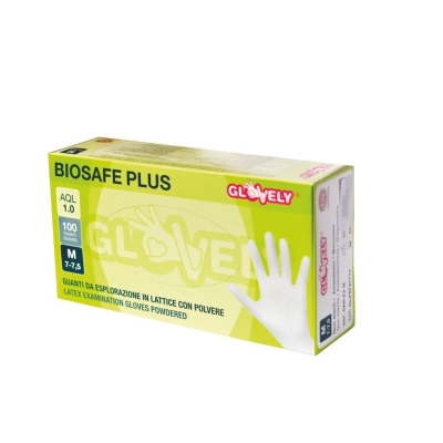 Latex Gloves for Exploration size M - 100 pieces