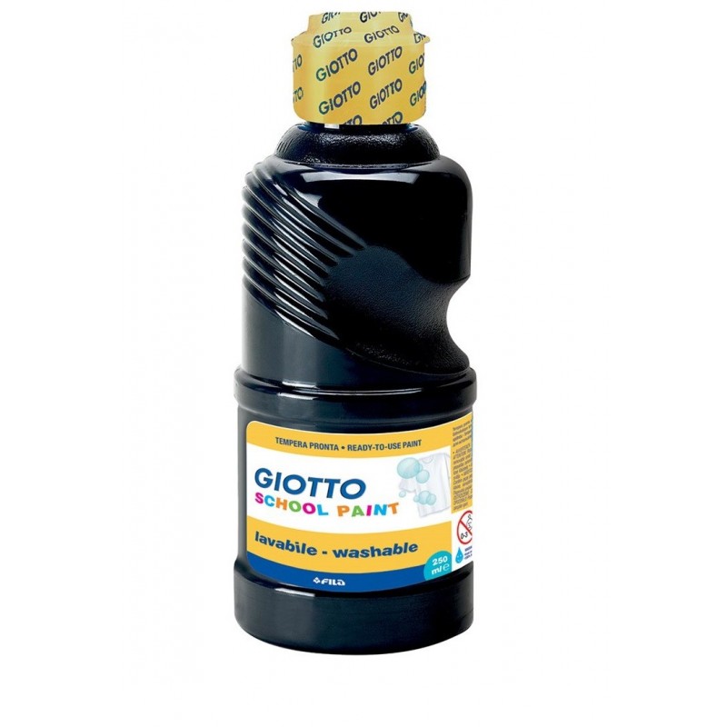 GIOTTO - paint ready to use - black 250 ml